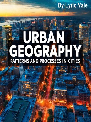 cover image of Urban Geography